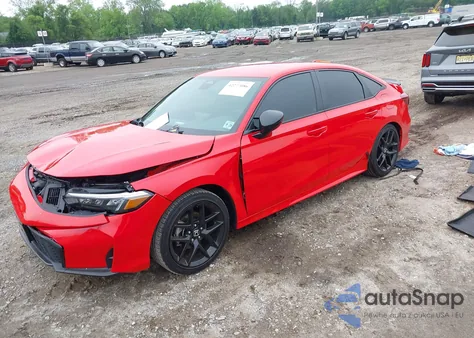 2025 Honda Civic Sport from USA, damaged, VIN 2HGFE2F55SH515196